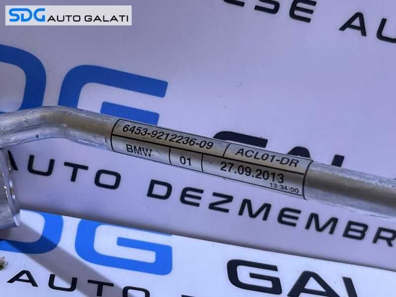 Furtun Conducta cu Senzor AC Aer Conditionat Clima BMW Seria 1 F20 F21 116 120 125 2.0 D N47 2010 - 2019 Cod 9212236 6453921223609