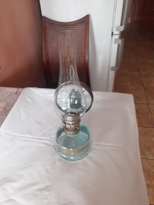 Lampă pe petrol.