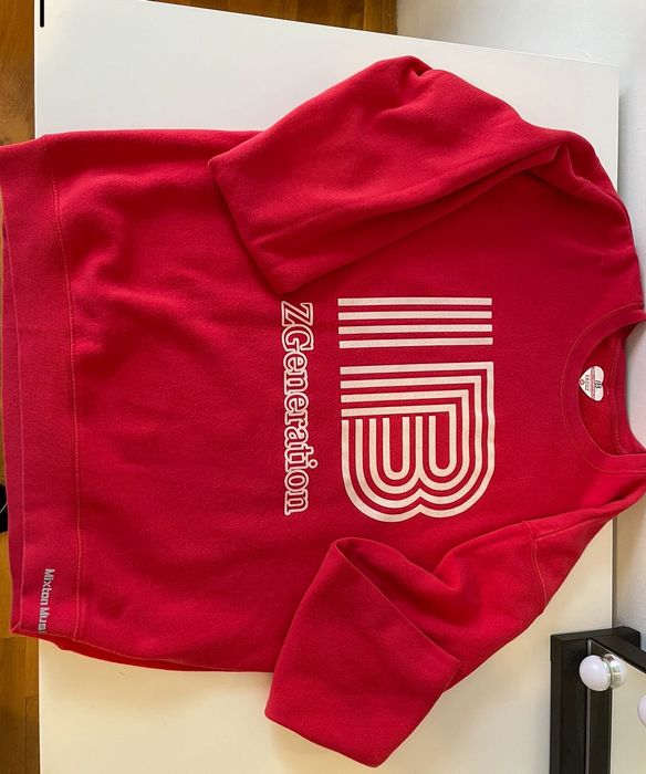 SWEATER RED Iuliana Beregoi cu gliter