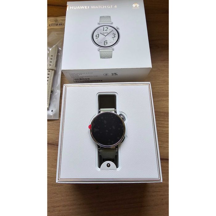 Smartwatch Huawei Watch GT 4, 41mm si set 5 curele de schimb