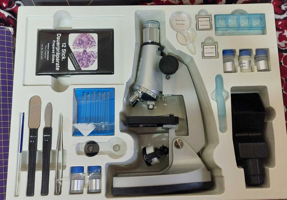 Optus Mikroskop Set Microscop hobby nou adus din Germania