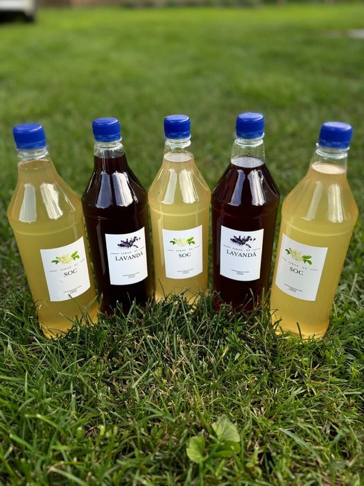 Sirop de soc / Sirop de lavandă