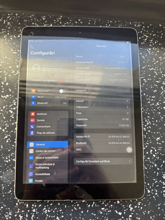 Ipad gen 5,32 gb