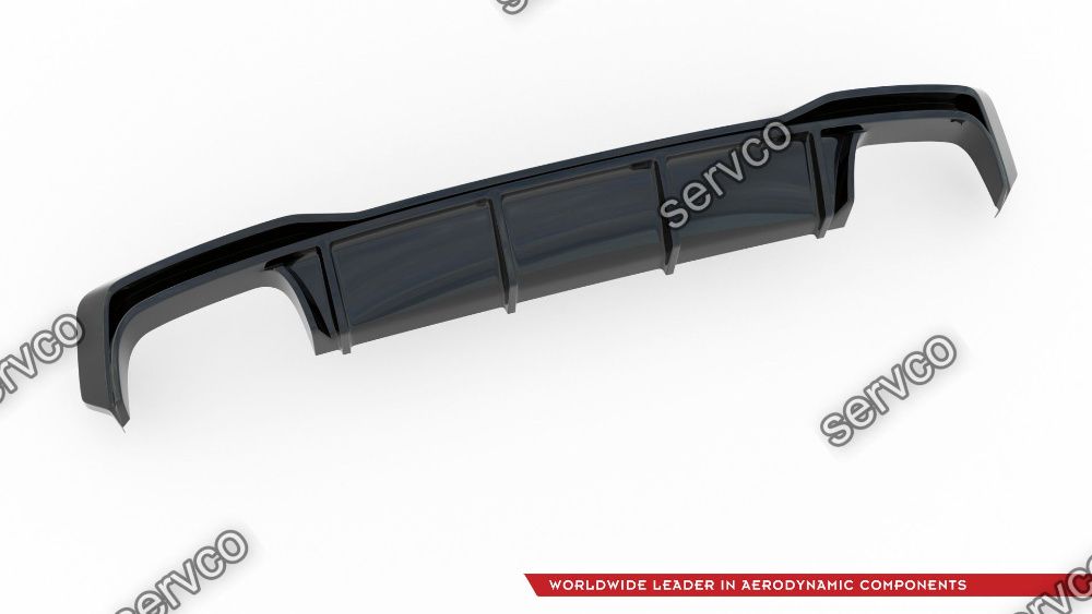 Prelungire difuzor bara spate Audi A7 C8 S-line 2017- v3 Maxton Design