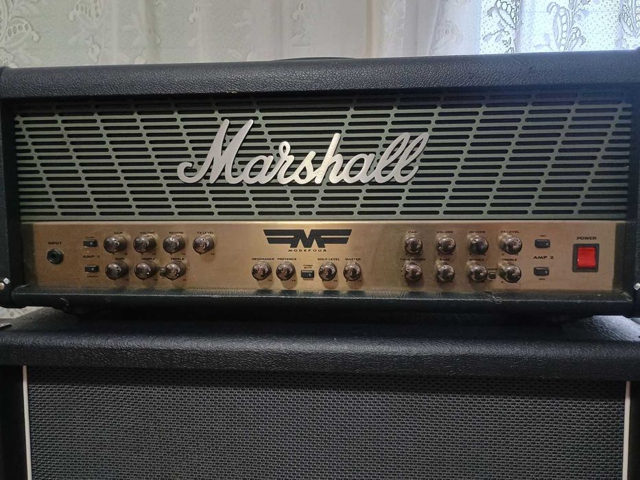 Marshall Head MF350 si 2 cabinete Marshall M412A si M412B