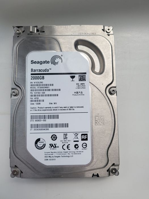 Жёсткий диск  BARACUDA 2000GB