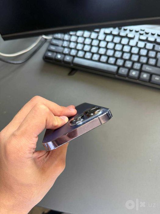 iPhone 14 Pro, 128 ГБ, Midnight (чёрный)