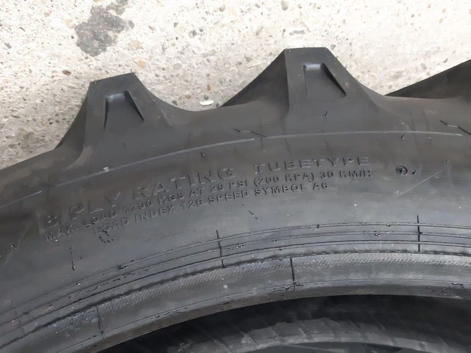 Anvelopa 12.4-36 OZKA 8PR TT KNK50  Cauciucuri tractor, Fiat, Case, Fendt, John Deere, New Holland, Massey Ferguson, UTB   Cauciucuri tractor, Fiat, C