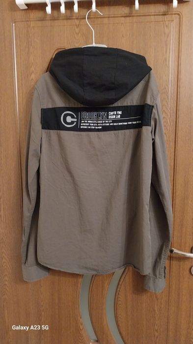 Pantaloni cargo și camasa baieti mărimea 170-176