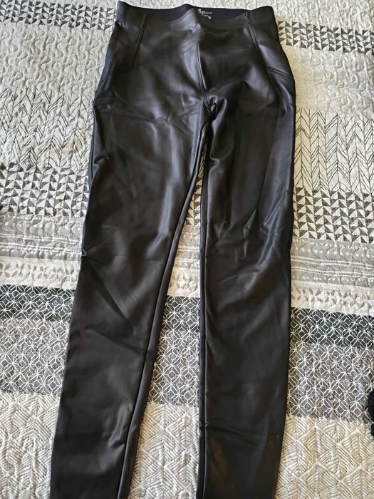 Дамски кожен панталон