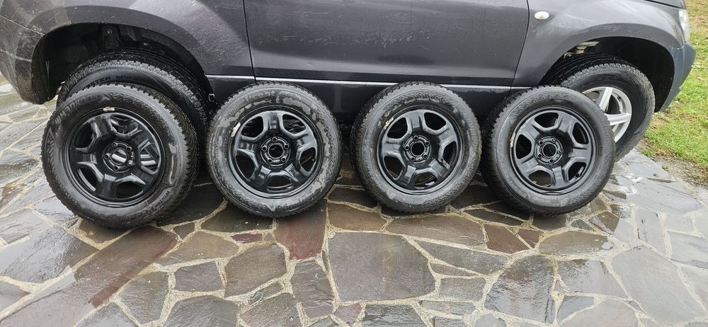 Jante 5x110 si cauciucur iarnă i  hankook  215/60R16 Fiat Alfa Romeo etc...