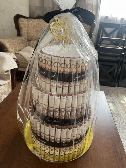 подарок в виде торта