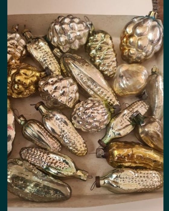 Продам игрушки для ёлки. Стеклянные