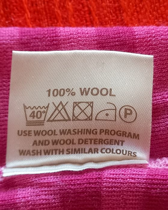 Мерино вълна 100%  блуза 122-128 размер