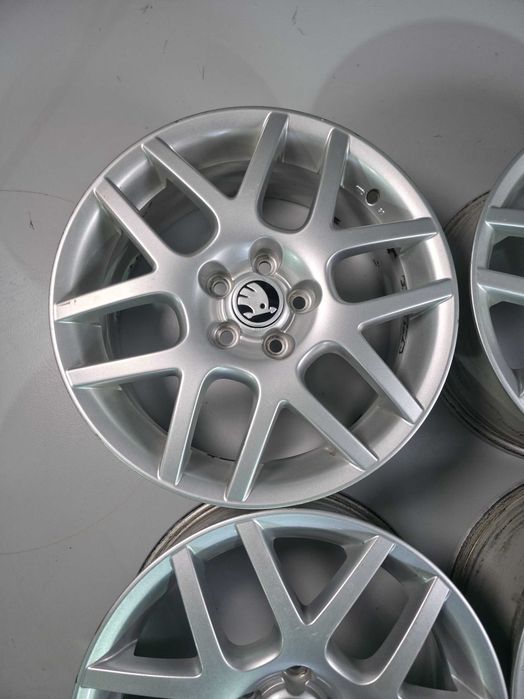 4 Jante Aliaj 5x100 16'' OEM VW Golf 4 VW T-Cross VW Taigo / Skoda Fabia Kamiq Rapid Scala - 6.5J ET 42 !