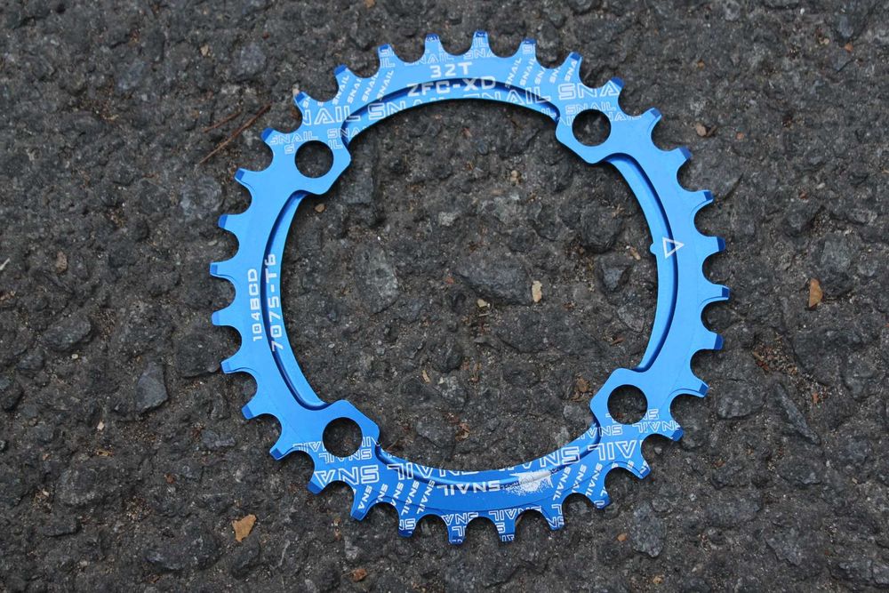 Placa angrenaj Snail MTB rotund 104BCD 32T/34T/36T/38T NarrowWide