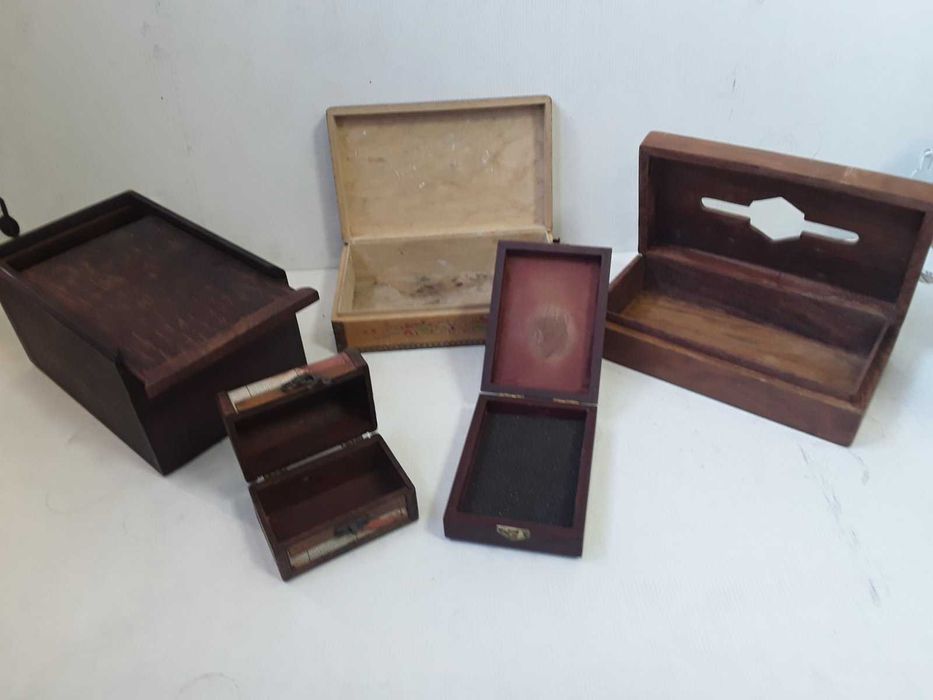 Дървени кутии за съхранение