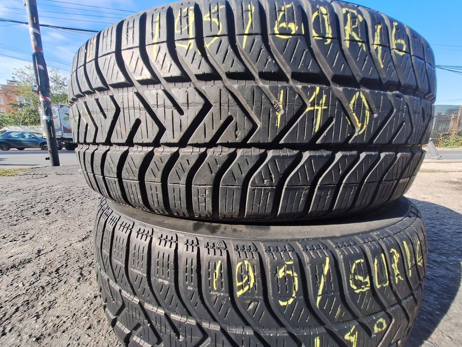 2 anvelope iarna 195/60r16 Pirelli Montaj Gratuit
