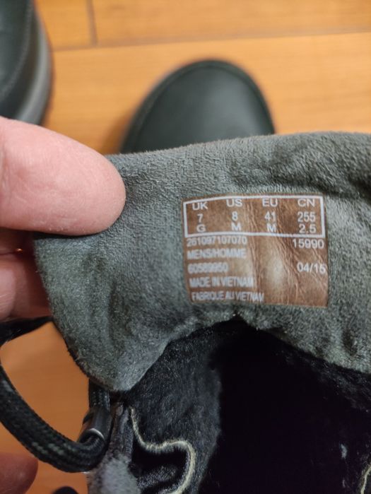 Обувки Clarks с  Goretex мембрана