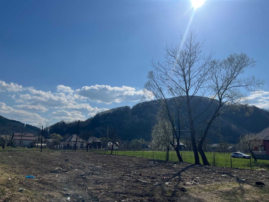 Teren intravilan 6,5 ari Vișeu de Jos – cu facilitati ideal pentru constructie casa.