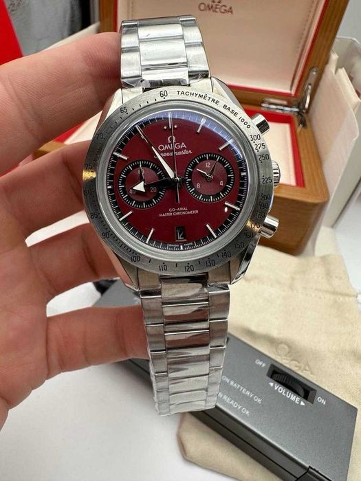 omega speedmaster среброC