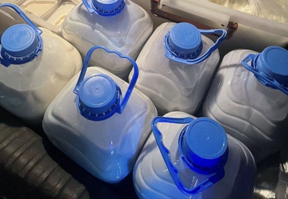 Свежее Домашнее Коровье Молоко Сүт