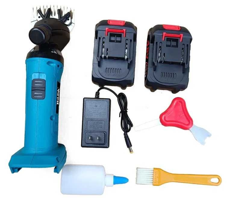 Акумулаторна машина за стригане на овце и животни 36V с 2 батерии