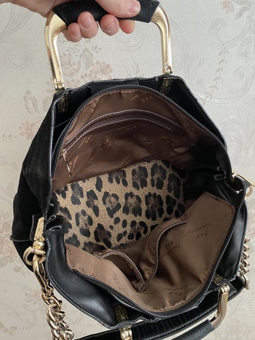 Сумка наиуральная замша