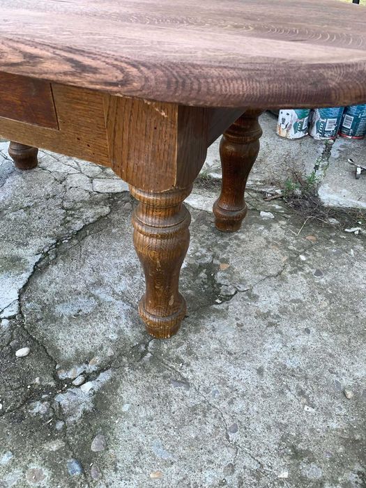 Masa cu un sertar din lemn masiv