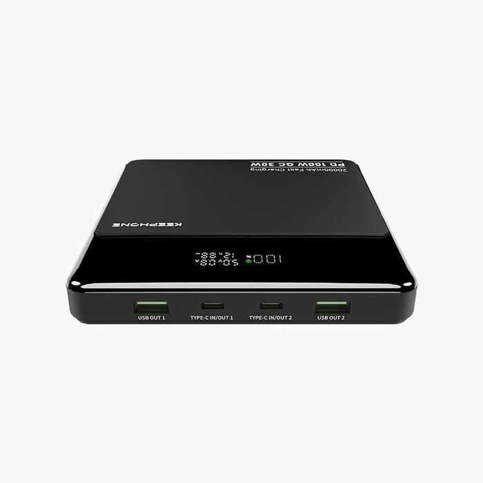 Keephone PB27 100W Speedy Max 20000mAh Power Bank for MacBook iPad Pro