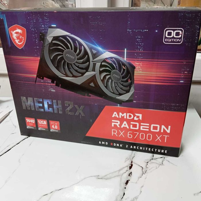Видеокарта Radeon RX 6700 XT Mech 2x 12g