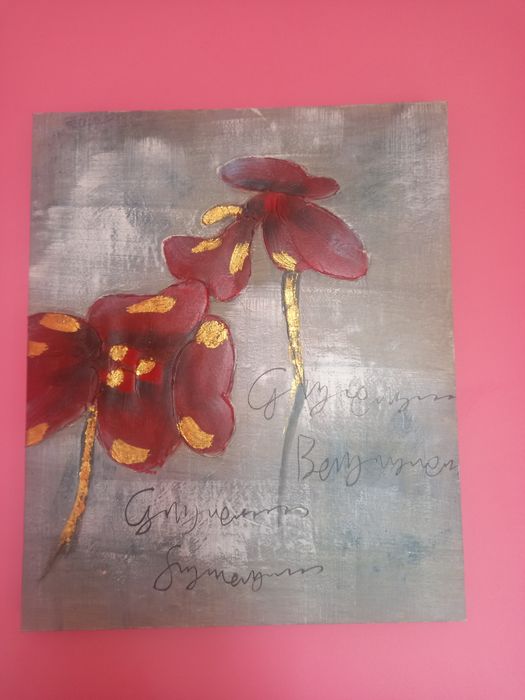 Страхотна голяма картина 50 на 60см