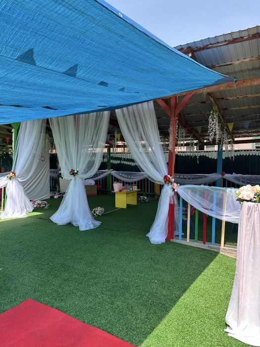 Оформление, Арка, Баннер, Полуюрта,