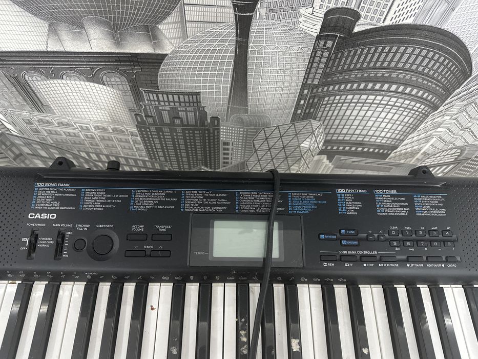 Синтезатор casio CTK-1200 сатылады. Продается синтезатор casio
