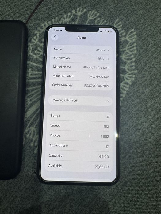 iPhone 11 Pro Max 64GB Батерия 80%