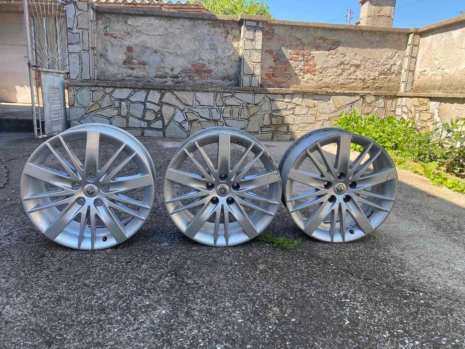3 бр. Оригинални джанти за Renault Celsium 18" 5x114.3 Megane