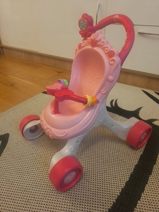Fisher Price 2в1 количка за прохождане/количка с кукла.