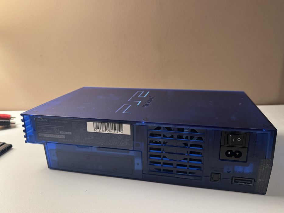 PlayStation 2 PS2 Ocean Blue limited edition SCPH-37000L Japonia
