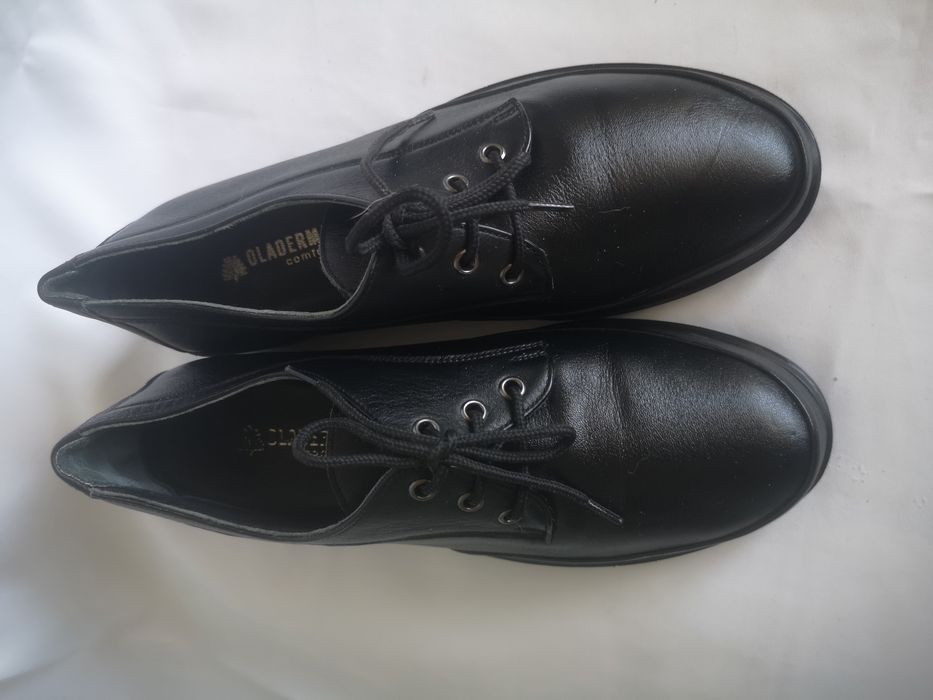 Oladerma, обувки естествена кожа, номер 38