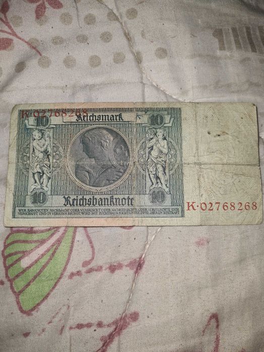 Bancnota veche din Germania