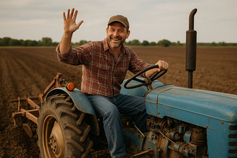 Продам участок земли пашня