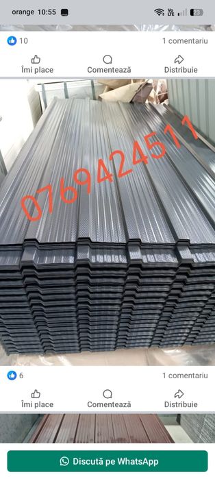 Promoție tablă cutată