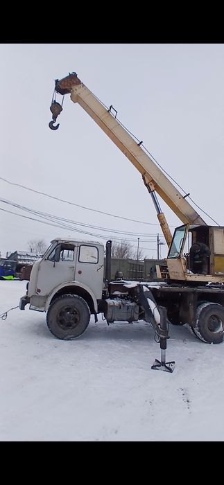 Автокран на базе Маз