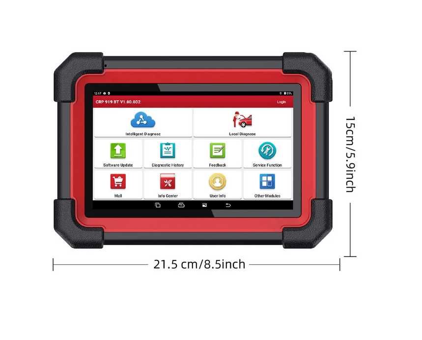 LAUNCH X431 CRP919E BT Diagnoza / Tester  ORIGINAL 2 ani update