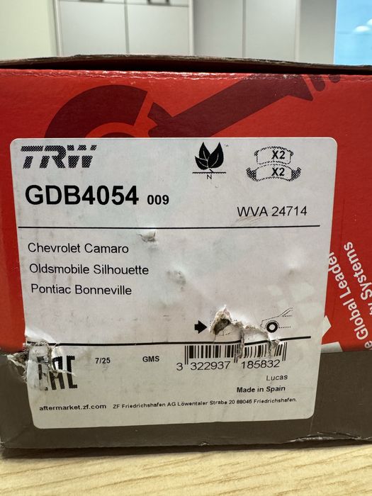 Предни накладки за Chevrolet Camaro 1997 до 2002 г.