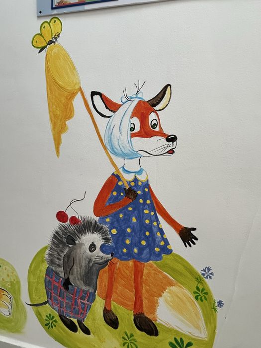 Роспись в интерьере