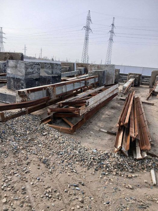 Б/у бетонное здание ферма колонны плиты