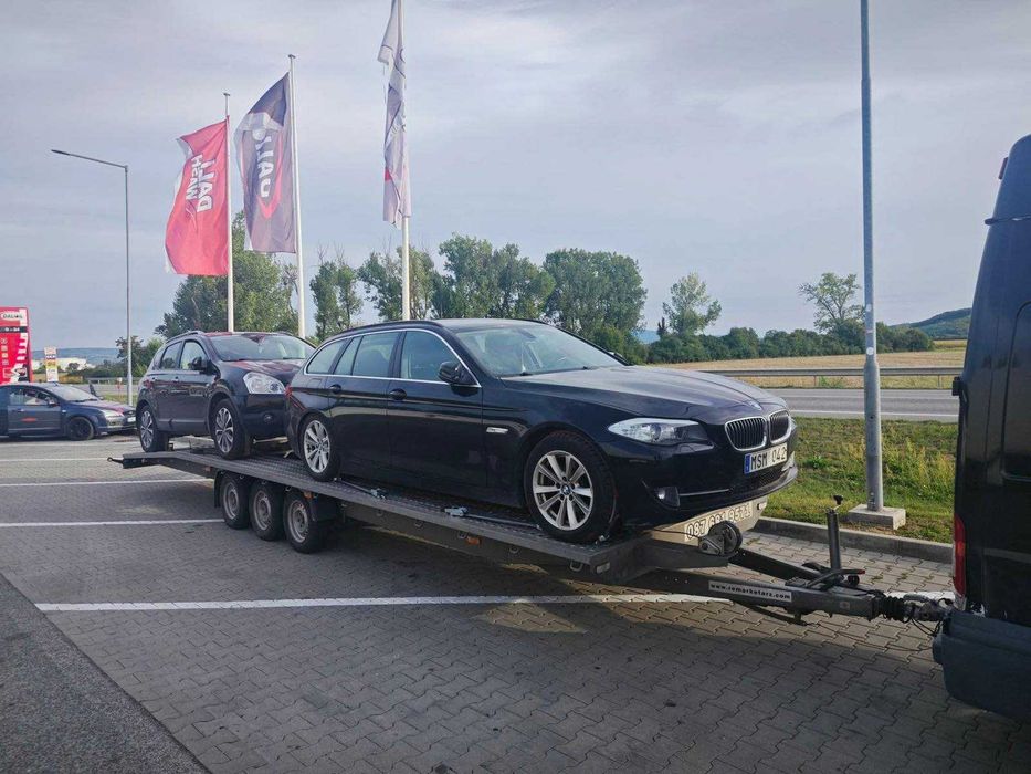 Платформа за две коли под наем Разград