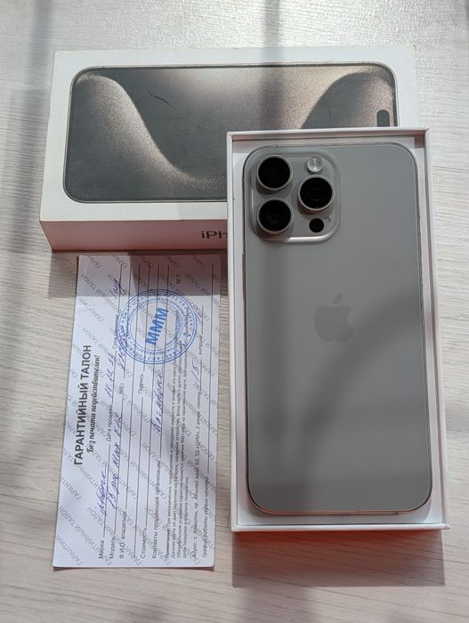 iPhone 15 Pro Max 512 gb ёмкость 90