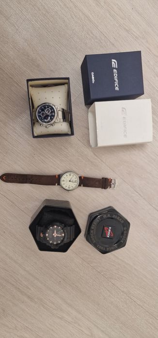 Ceasuri Casio G-shock, Casio Edifice si Pulsar.